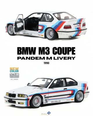 BMW M3 Coupe Pandem M Livery 1990 S1803922 Solido 1:18 Metallmodell